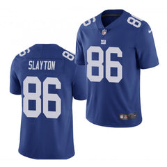 Men's New York Giants #86 Darius Slayton Blue Vapor Untouchable Limited Stitched Jersey 