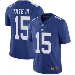 Men's New York Giants #15 Golden Tate III Blue Vapor Untouchable Limited Stitched Jersey 
