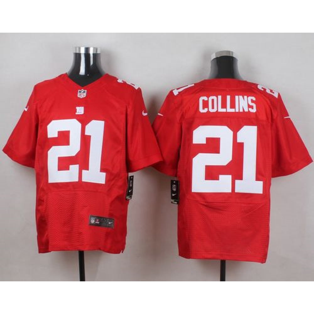 Giants #21 Landon Collins Red Alternate Men's Stitched NFL Elite Jersey 