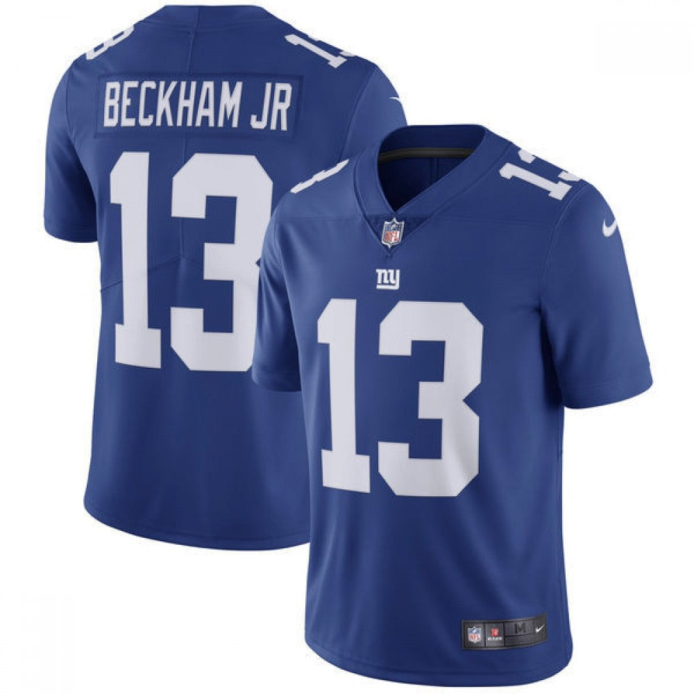 Men's New York Giants #13 Odell Beckham Jr Royal Vapor Untouchable Limited Stitched NFL Jersey 