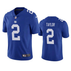 Men's New York Giants #2 Tyrod Taylor Royal Vapor Untouchable Limited Stitched Jersey 