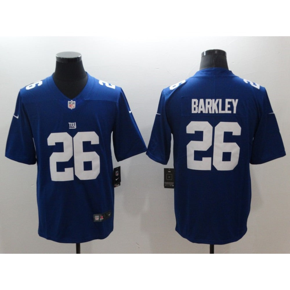 Men's New York Giants #26 Saquon Barkley Royal 2018 NFL Draft Vapor Untouchable Limited Stitched Jersey 