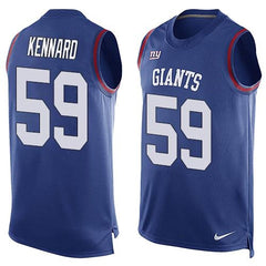 Giants #59 Devon Kennard Royal Blue Team Color Men's Stitched NFL Limited Tank Top Jersey 