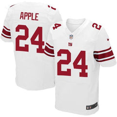 Giants #24 Eli Apple White Men's Stitched NFL Elite Jersey 