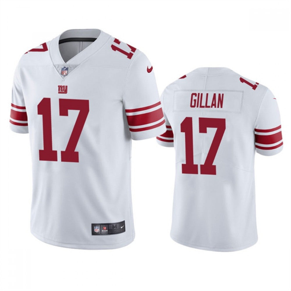Men's New York Giants #17 Jamie Gillan White Vapor Untouchable Limited Stitched Jersey 