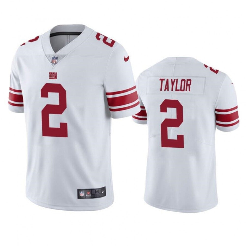 Men's New York Giants #2 Tyrod Taylor White Vapor Untouchable Limited Stitched Jersey 