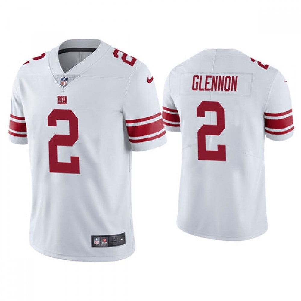 Men's New York Giants #2 Mike Glennon White Vapor Untouchable Limited Stitched Jersey 