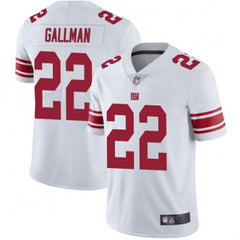Men's New York Giants #22 Wayne Gallman White Vapor Untouchable Limited Stitched Jersey 