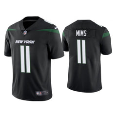 Men's New York Jets #11 Denzel Mims Black Vapor Untouchable Limited Stitched Jersey 