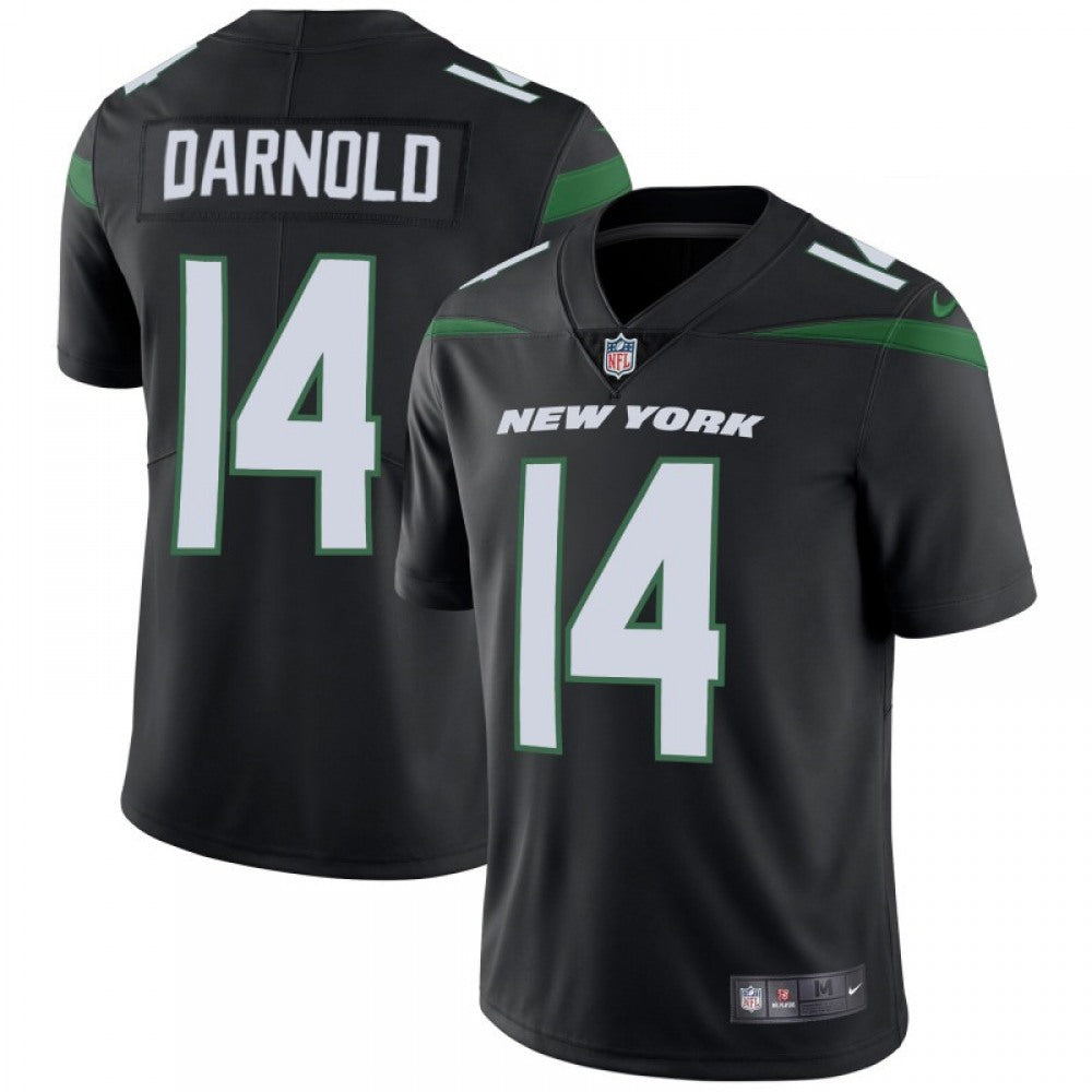 Men's New York Jets #14 Sam Darnold 2019 Black Vapor Untouchable Limited Stitched NFL Jersey 