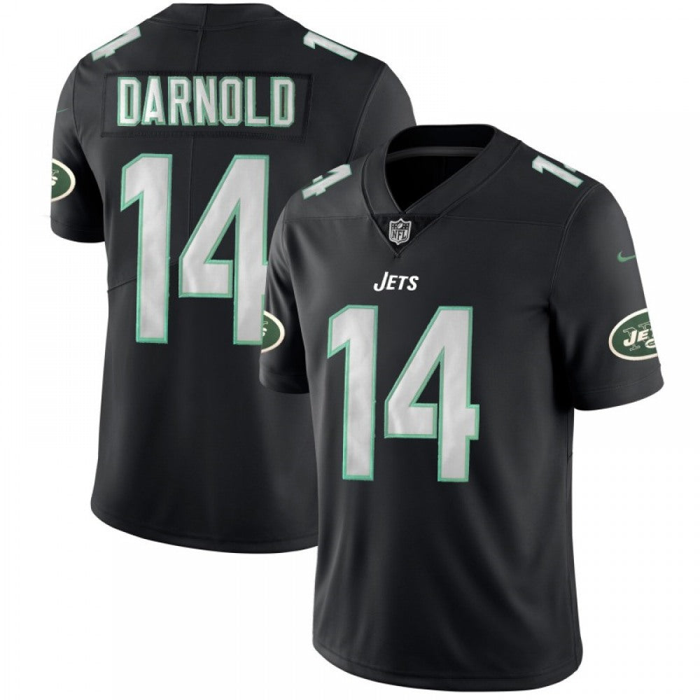 Men's New York Jets #14 Sam Darnold Black 2018 Impact Limited Stitched NFL Jersey 