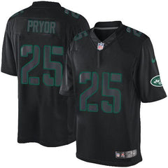 Jets #25 Calvin Pryor Black Men's Stitched NFL Impact Limited Jersey 