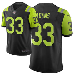 Men's New York Jets #33 Jamal Adams Black /Green 2019 City Edition Limited Stitched NFL Jersey 