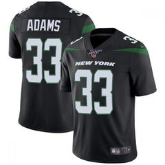 Men's New York Jets #33 Jamal Adams Black 2019 100th Season Vapor Untouchable Limited Stitched NFL Jersey 