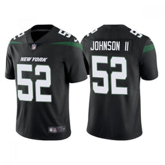 Men's New York Jets #52 Jermaine Johnson II 2022 Black Vapor Untouchable Limited Stitched Jersey 