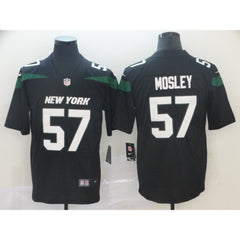 Men's New York Jets #57 C.J. Mosley Black Vapor Untouchable Limited Stitched NFL Jersey 