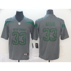 Men's New York Jets #33 Jamal Adams Gray Inverted Legend Stitched NFL Jersey 