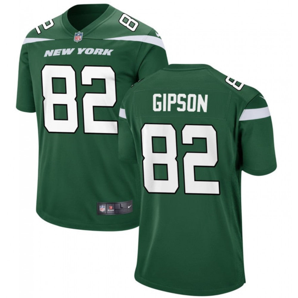 Men's New York Jets #82 Xavier Gipson Green Stitched Jersey 