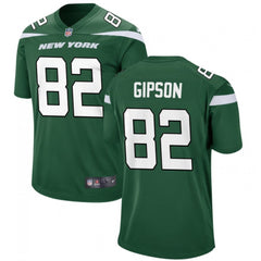 Men's New York Jets #82 Xavier Gipson Green Stitched Jersey 