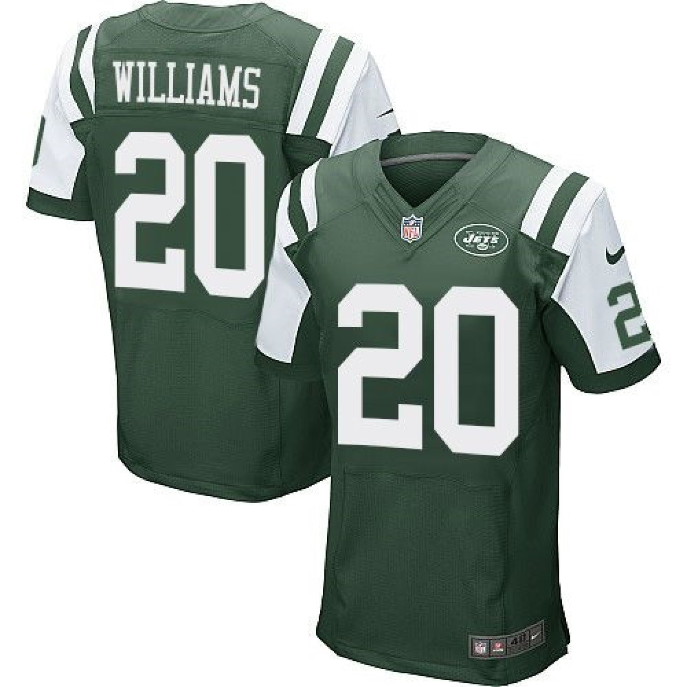 Jets #20 Marcus Williams Green Team Color Men's Stitched NFL Elite Jersey 