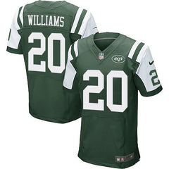 Jets #20 Marcus Williams Green Team Color Men's Stitched NFL Elite Jersey 