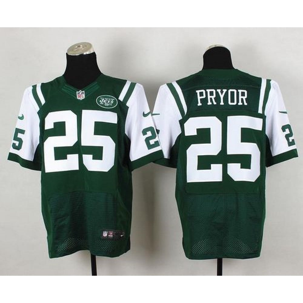 Jets #25 Calvin Pryor Green Team Color Men's Stitched NFL Elite Jersey 