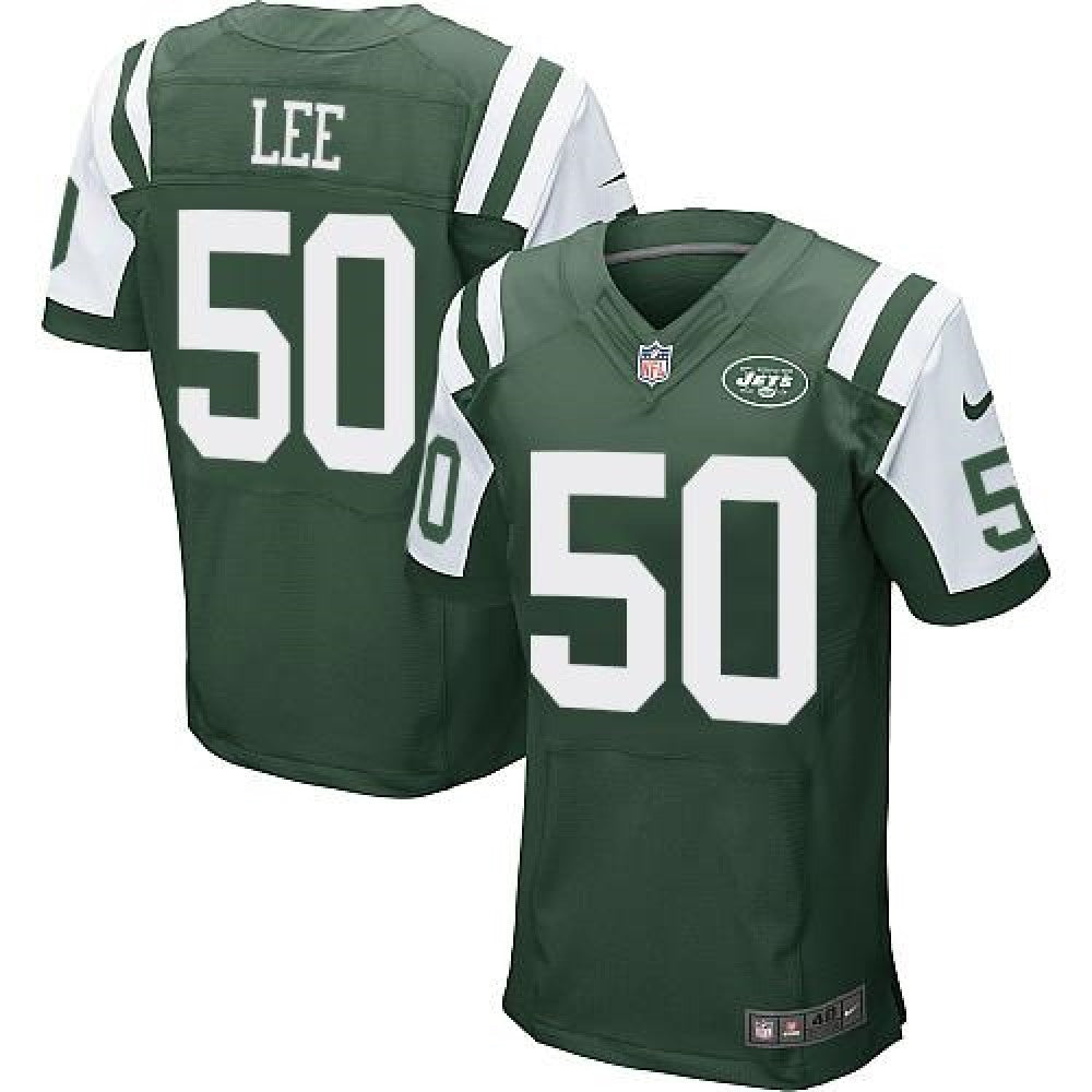 Jets #50 Darron Lee Green Team Color Men's Stitched NFL Elite Jersey 
