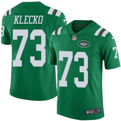 Jets #73 Joe Klecko Green Men's Stitched NFL Elite Rush Jersey 