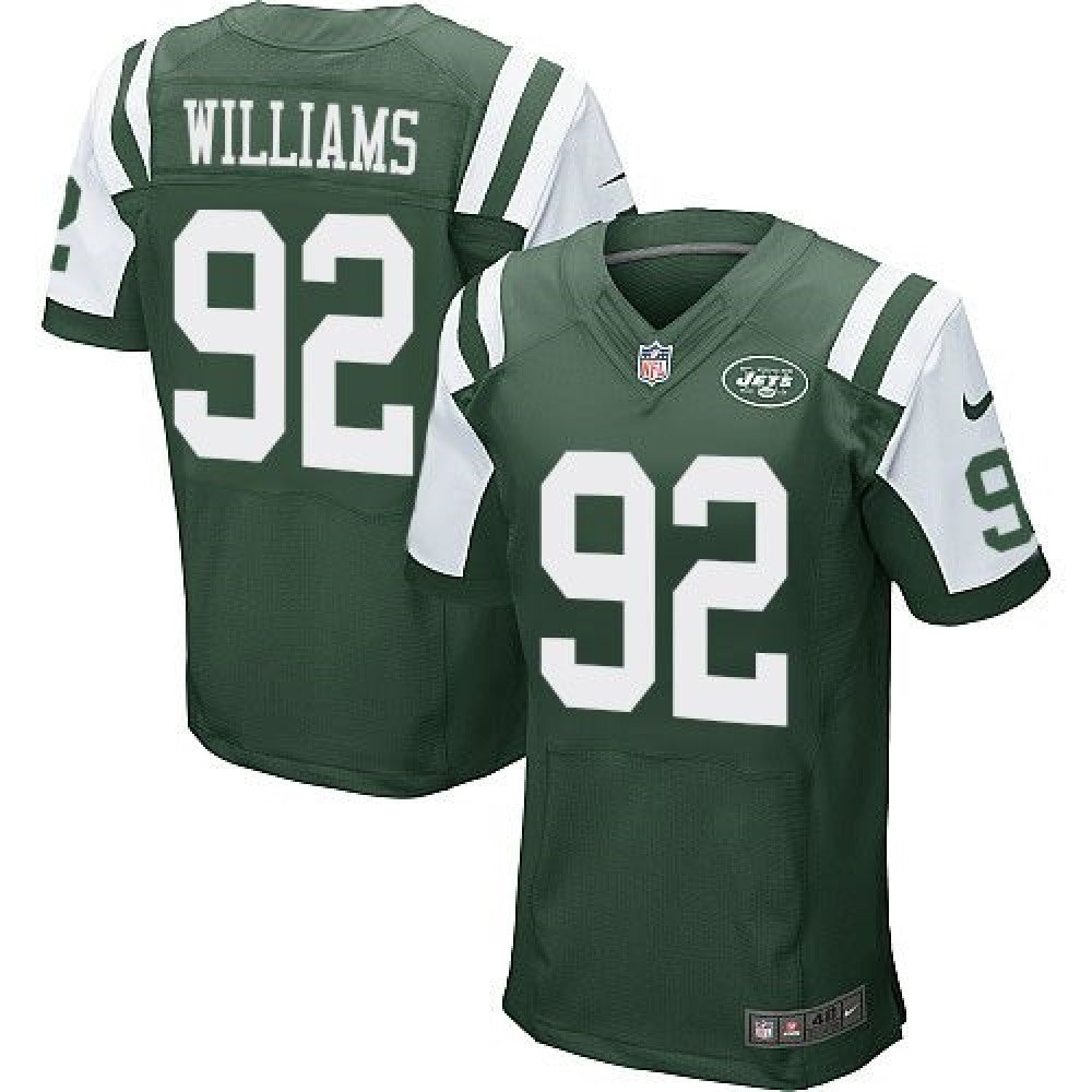 Jets #92 Leonard Williams Green Team Color Men's Stitched NFL Elite Jersey 