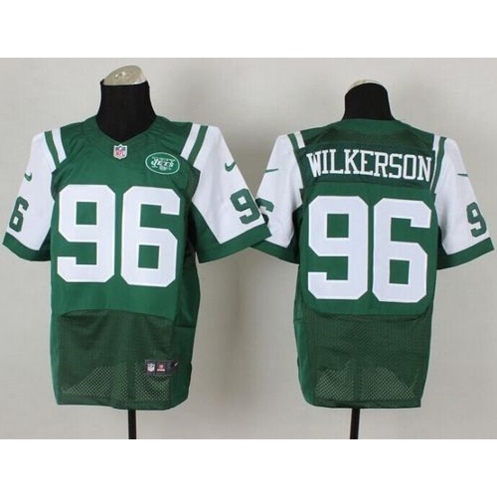 Jets #96 Muhammad Wilkerson Green Team Color Men's Stitched NFL Elite Jersey 