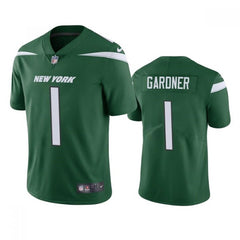 Men's New York Jets #1 Ahmad Gardner 2022 Green Vapor Untouchable Limited Stitched Jersey 