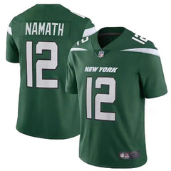 Men's New York Jets #12 Joe Namath 2019 Green Vapor Untouchable Limited Stitched NFL Jersey 