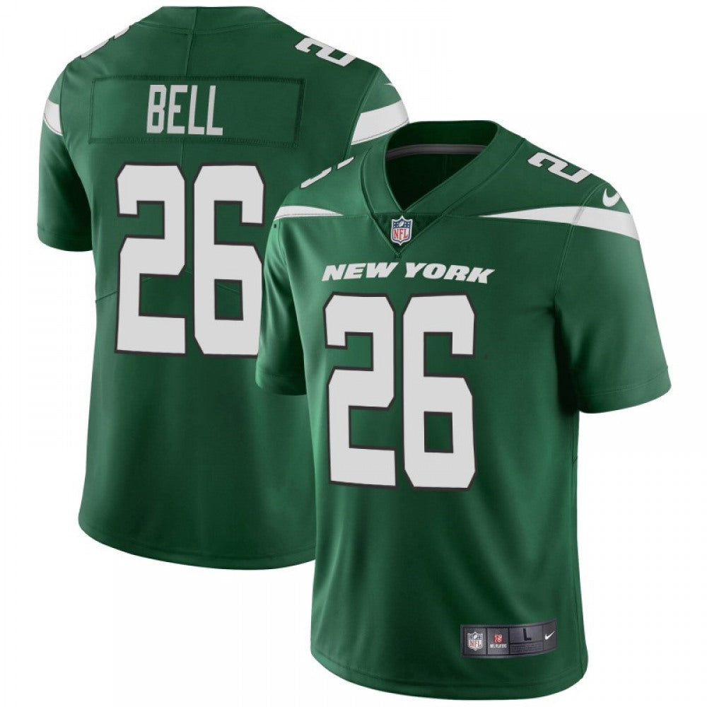 Men's New York Jets #26 Le'Veon Bell 2019 Green Vapor Untouchable Limited Stitched NFL Jersey 