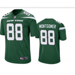 Men's New York Jets #88 Ty Montgomery Green Vapor Untouchable Limited Stitched NFL Jersey 