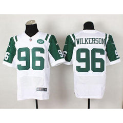 Jets #96 Muhammad Wilkerson White Men's Stitched NFL Elite Jersey 