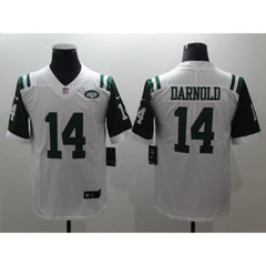Men's NFL New York Jets #14 Sam Darnold White 2018 Draft Vapor Untouchable Limited Stitched Jersey 