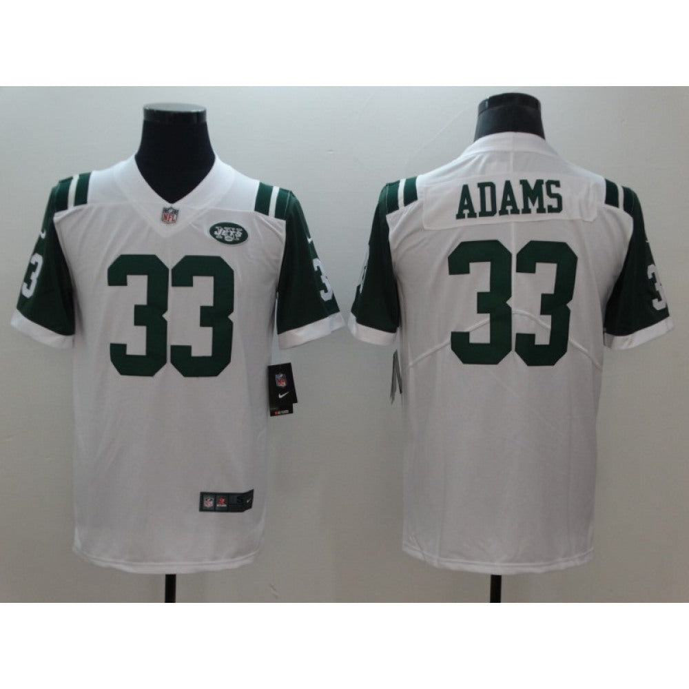 Men's NFL New York Jets #33 Jamal Adams White Vapor Untouchable Limited Stitched NFL Jersey 