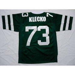 Mitchell And Ness Jets #73 Joe Klecko Green Stitched Throwback NFL Jersey 
