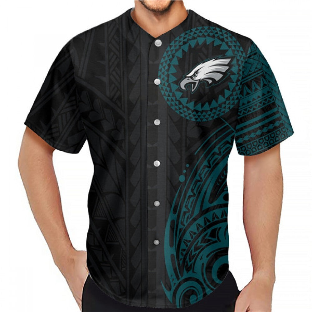 Men's Philadelphia Eagles Black Jersey 