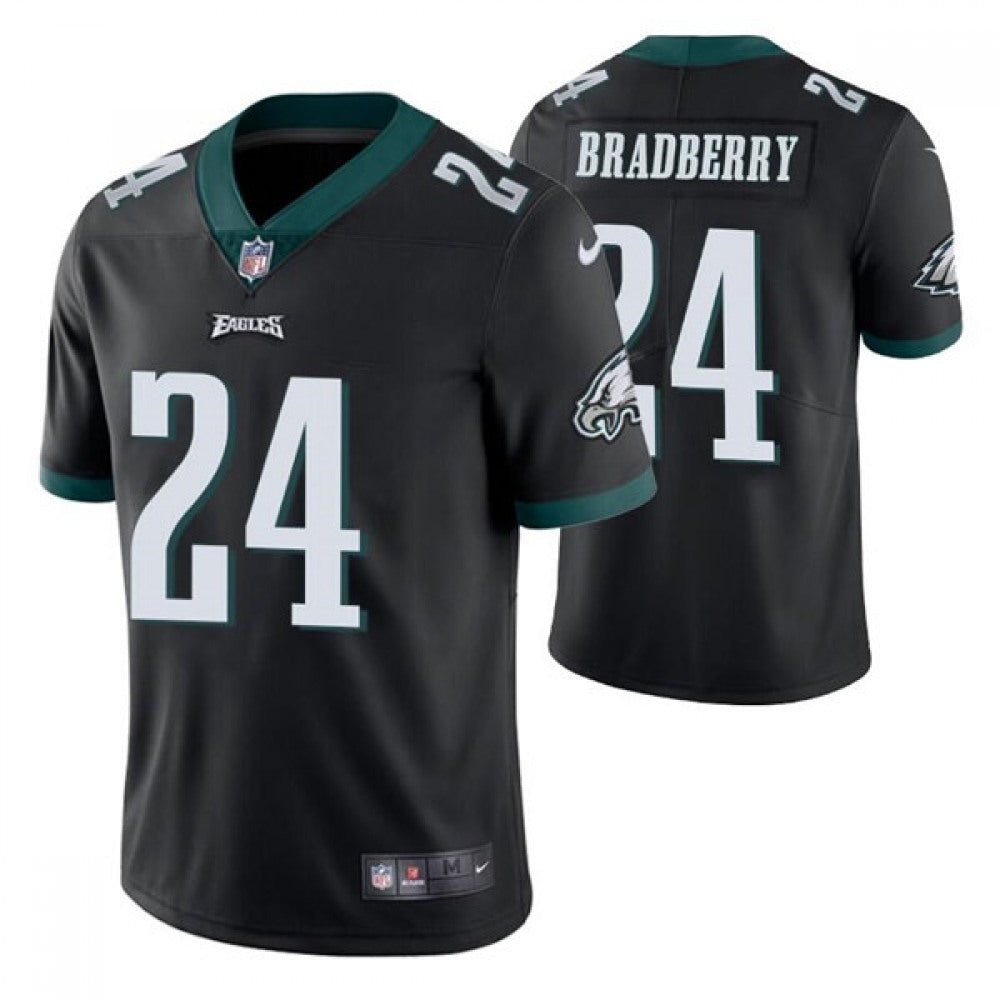 Men's Philadelphia Eagles #24 James Bradberry Black Vapor Untouchable Limited Stitched Jersey 