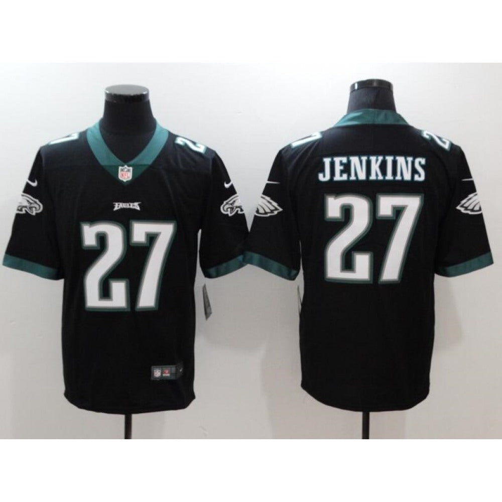 Men's Philadelphia Eagles #27 Malcolm Jenkins Black Vapor Untouchable Limited Stitched NFL Jersey 