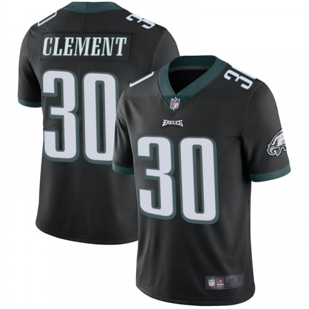 Men's Philadelphia Eagles #30 Corey Clement Black Vapor Untouchable Limited Stitched Jersey 