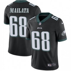 Men's Philadelphia Eagles #68 Jordan Mailata Black Vapor Untouchable Limited Stitched Jersey 