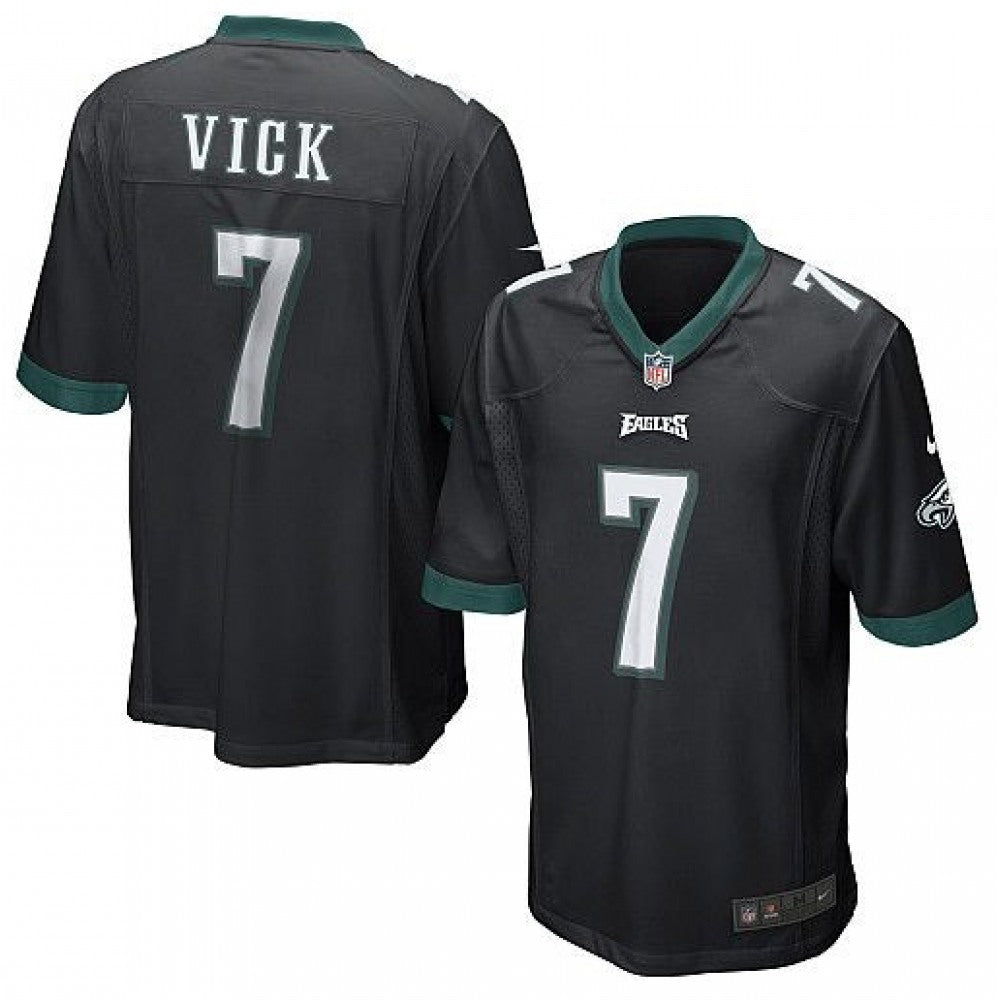 Men's Philadelphia Eagles #7 Michael Vick Black Vapor Untouchable Limited Stitched Jersey 