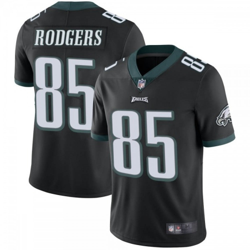 Men's Philadelphia Eagles #85 Richard Rodgers Black Vapor Untouchable Limited Stitched Jersey 