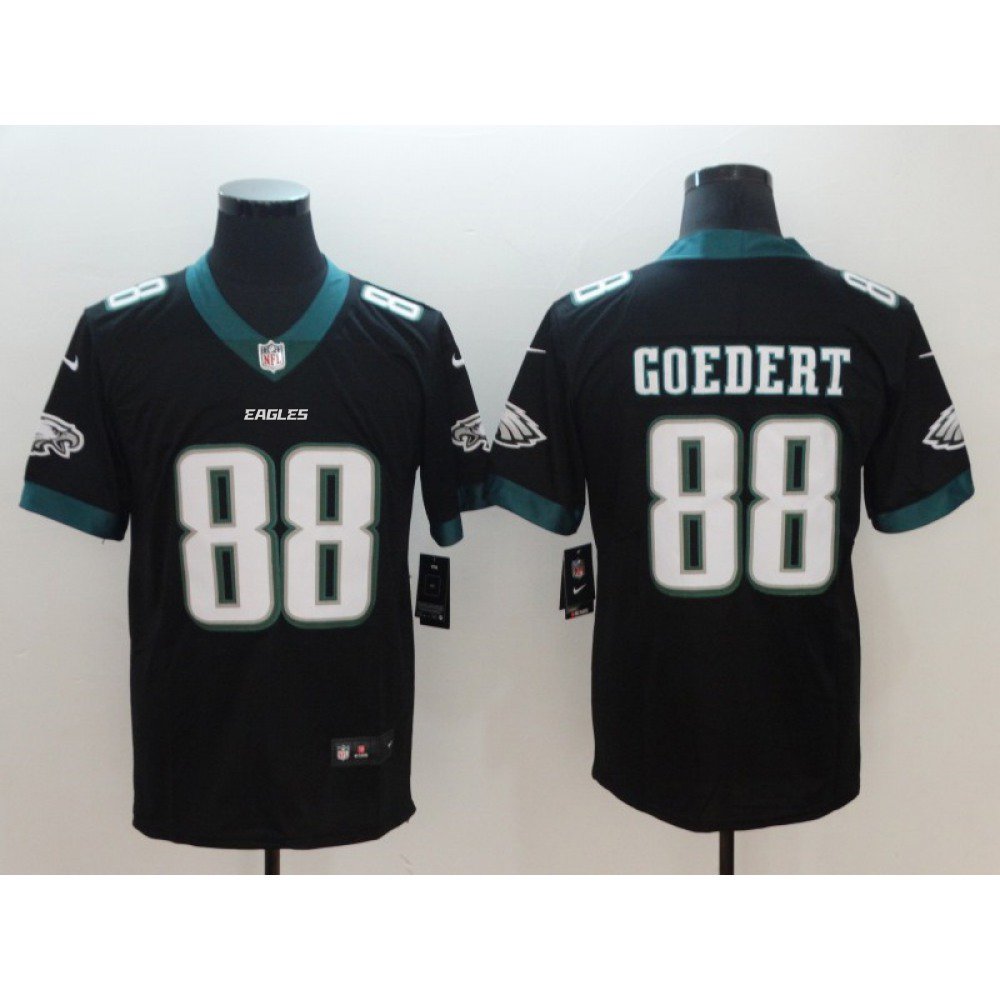 Men's Philadelphia Eagles #88 Dallas Goedert Black Vapor Untouchable NFL Limited Stitched Jersey 
