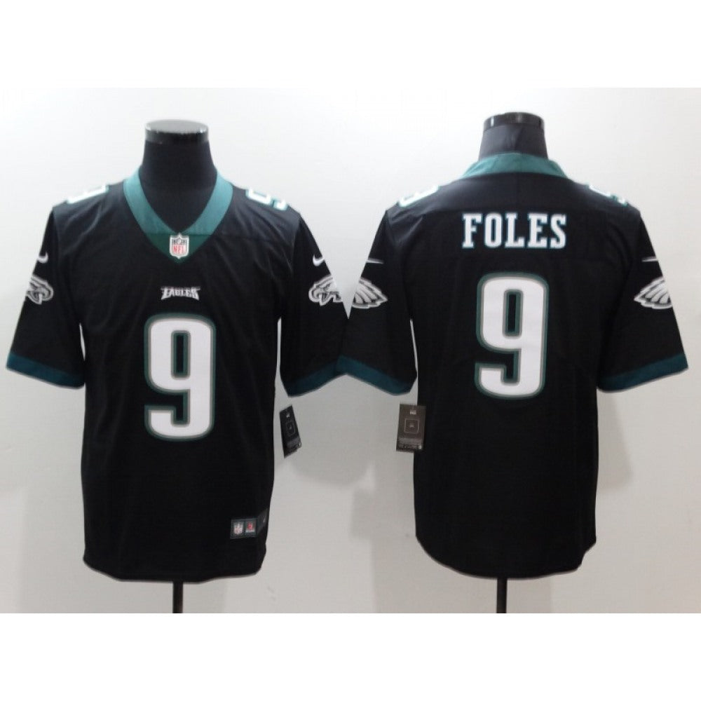 Men's Philadelphia Eagles #9 Nick Foles Black Vapor Untouchable Limited Stitched NFL Jersey 