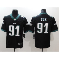 Men's Philadelphia Eagles #91 Fletcher Cox Black Vapor Untouchable Limited Stitched NFL Jersey 