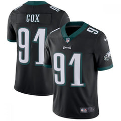 Men's Philadelphia Eagles #91 Fletcher Cox Black Vapor Untouchable Limited Stitched NFL Jersey 
