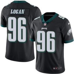 Eagles #96 Bennie Logan Black Men's Stitched NFL Limited Rush Jersey 
